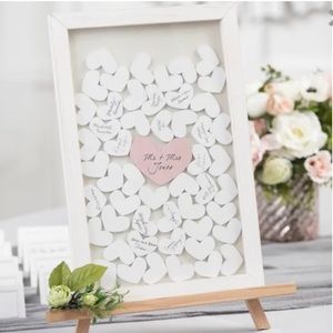 🆕 David Tutera Guest Book Drop Box Frame